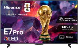 Televizorius HISENSE 85E77S PRO 85" QLED 4K 144 Hz VIDAA IQ HDMI 2.1