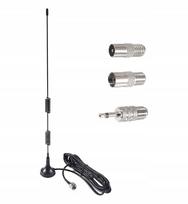 Stovinti FM radijo antena, 300 cm, su magnetu
