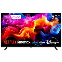 LED televizorius KIANO Elegance 50" 4K Smart TV VIDAA HDR10 juodas