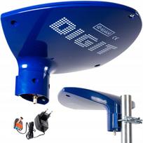 DVB-T2 televizijos antena TELMOR DIGIT ACTIVA Active 5G TV MUX8