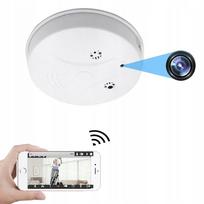 Dūmų detektorius su paslėpta WiFi Full HD kamera