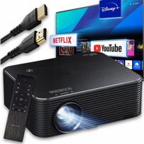 LED projektorius Apeman Full HD 1080P 300" HDMI 4K nuotolinio valdymo pultas