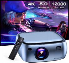 LED projektorius SUREWHEEL K10 WiFi Full HD 4K 220 colių