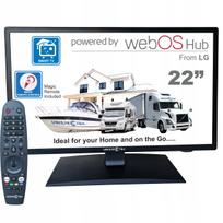 Televizorius 22" Unispectra Smart (WebOS) 12V/240V S2/T2/C Magic Remote