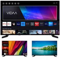 Televizorius 43" 4K UHD Telefunken D43U790B2C HDR10 WiFi DVB-T2 VIDAA