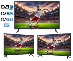 Televizorius 32" LED HD 80 cm VIVAX 32LE117T2S2 DVB-T2/S2 Dolby Audio