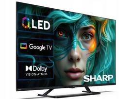 Televizorius SHARP 43HP6765E 43" QLED 4K Google TV Dolby Atmos