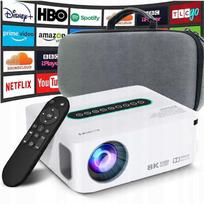 Projektorius Android Smart TV WiFi Full HD 12000lm 4K LED Bluetooth