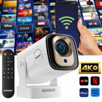 Projektorius 48W LED SMART ANDROID 14 4K HY 260 PRO 200 colių PRIME3