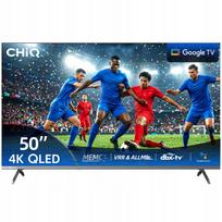 Televizorius CHiQ Google TV QLED 50" 4K UHD 60Hz U50QST
