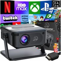 Projektorius Android Smart TV WiFi Full HD 6000lm 4K LED Bluetooth