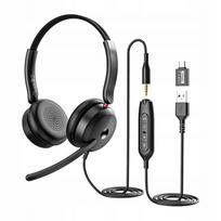 Laidinės žaidimų ausinės ONIKUMA X81 su mikrofonu, USB-C ir 3.5 mm jungtimi