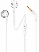 Ausinės su laidu JBL T205, 3,5 mm, baltos