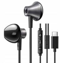 Ugreen į ausis įkišamos laidinės ausinės su USB-C ir triukšmo slopinimo mikrofonu