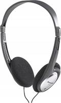 Ausinės Panasonic RP-HT030, sulankstomos, lengvos, sidabrinės, 3,5 mm
