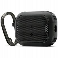 Dėklas AirPods Pro 3 Spigen Core Armor juodas, TPU, su karabinu