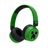 Belaidės OTL Technologies Minecraft Creeper ausinės ant ausų