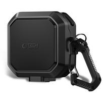 Dėklas Tech-Protect Carbonox MagSafe Samsung Galaxy Buds 4 / 4 Pro juodas
