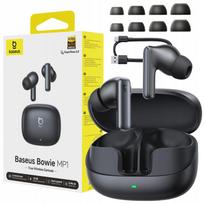 Belaidės į ausis įstatomos ausinės Baseus Bowie MP1 TWS ANC Bluetooth IP55