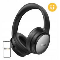 Bevielės ausinės Earfun Tune Pro juodos ANC 120h BT5.4