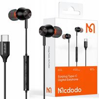 Laidinės ausinės su mikrofonu ir USB-C DAC, MCDODO