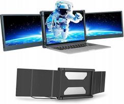 Nešiojamojo kompiuterio dvigubas IPS FHD 1080P monitorius, USB maitinimas