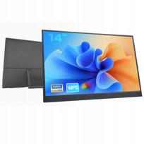 Nešiojamas monitorius HDeye 14", 100% sRGB, 1920x1200, USB-C, itin plonas dizainas