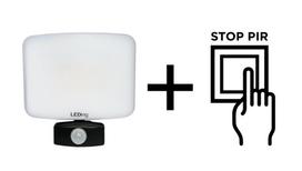 LED halogeninis prožektorius 30W su PIR jutikliu
