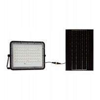 LED prožektorius 15W 4000K juodas su jutikliu, saulės baterija, V-TAC