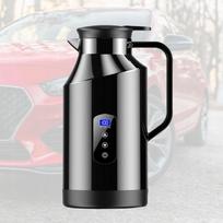 Elektrinis automobilinis virdulys puodelis vandeniui, arbatai, kavai, pienui