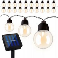 Saulės girlianda 5.68 m, 20 LED lemputių