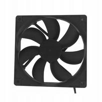 Ventiliatorius 12V/24V, DC, 120x120x25cm, aukštos spartos