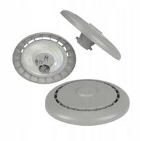 LED parkavimo šviestuvas 50W 6000lm CCT pilkas IP65 IK08 ant stulpo