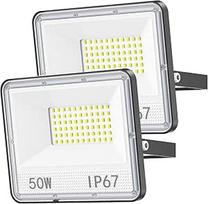 Halogeninis prožektorius LED lempa 50W IP67, 2 vnt.