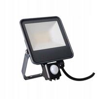 Lauko prožektorius IQ-LED FL-10W-NW-SE IP44 1200 lm 4000K juodas su jutikliu