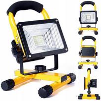 Nešiojama LED halogeninė dirbtuvių lempa 30W 2400lm