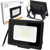 LED halogeninė 30W prožektorius Slim lauko IP65, neutrali balta