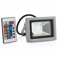 LED prožektorius RGB 10W 230V su IR nuotoliniu valdymu
