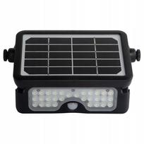 LED halogeninis prožektorius su judesio davikliu 5W, saulės energija, Eko-light