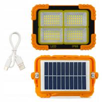 Saulės prožektorius LED 12000mAh IP66 sodui