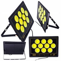 Halogeninis LED prožektorius 500W, atsparus vandeniui, statyboms ir sodui