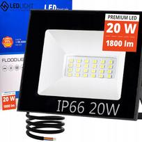 Darbinis LED halogeninis prožektorius, 20W, atsparus vandeniui