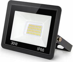 LED halogeninis prožektorius 30W, 4500K, IP66, slim