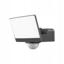 LED fasado lempa 30W juoda 2000lm 4000K su judesio ir sutemų jutikliu