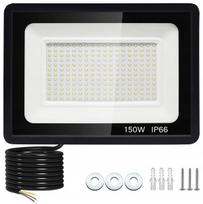 LED halogeninis prožektorius 150W, grūdintas stiklas, 14500 lm, SLIM+