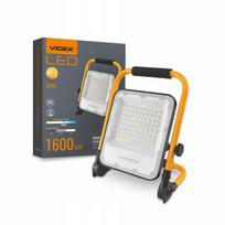 Dirbtuvių LED halogeninė lempa su stovu VIDEX 50W 1600lm IP65, įkraunama
