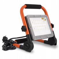 Darbinis LED halogeninis prožektorius 50W su rankena ir kabeliu