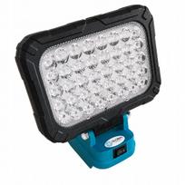 Darbinė lempa su 40 LED, veikia su Makita 18V baterijomis