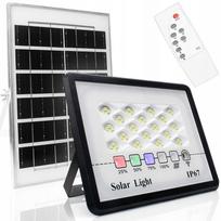 LED halogeninis prožektorius su saulės baterija 2500 lm