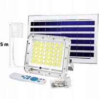 Halogeninė saulės LED prožektoriaus lempa su judesio jutikliu, 50W, pultelis, 5 m laidas